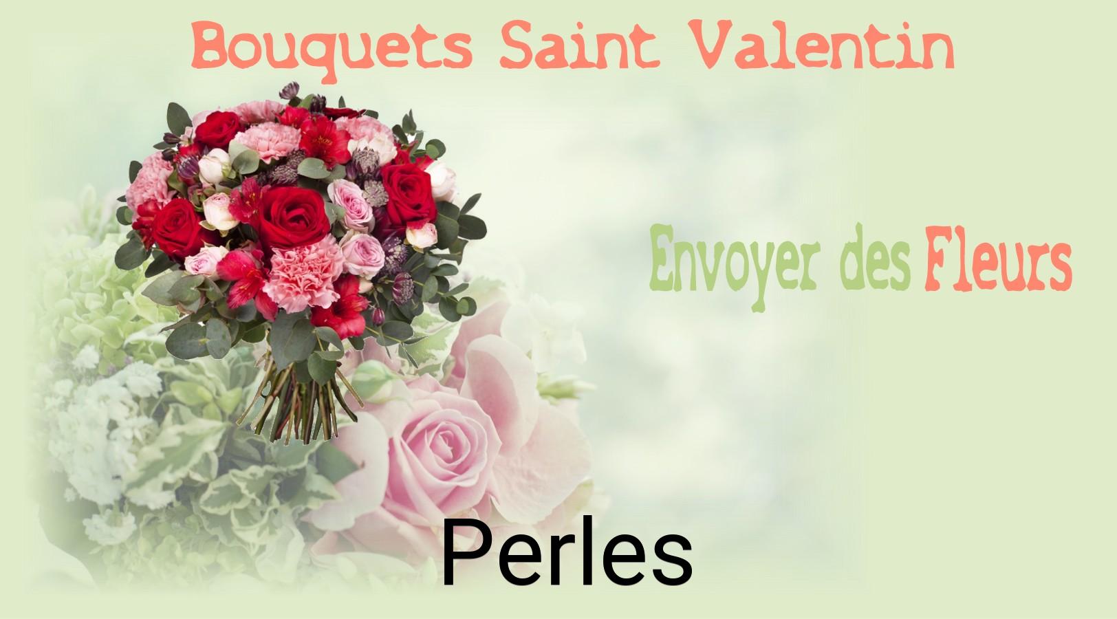 Roses de Saint-Valentin livrées à Perles